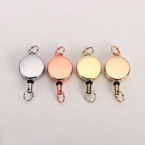 Llavero Telescópico de Acero Personalizable de Alta Calidad, Creativo, con Impresión UV, para Tarjetas de Acceso, Correa para Colgar, Portátil, para Identificación - Product Image 1