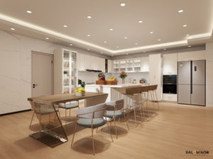 Balom تسليم سريع الأمريكية وحدات تصميم حديث خزانة مطبخ منزلية - Product Image 5