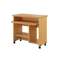 Plateau de clavier en MDF de 83 cm de large avec roulettes, rangement CPU et base en H pour table d'ordinateur à usage résidentiel et commercial flexible
