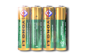 Yongli R แบตเตอรี่แห้ง1.5V AA แบตเตอรี่แบบเหล็ก UM-3 LR6รีโมทคอนโทรล - Product Image 6