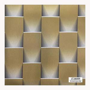 Longtime Home damassé conçoit des rouleaux de papier <span class=keywords><strong>peint</strong></span> 3D motif de fleurs géométriques papier <span class=keywords><strong>peint</strong></span> <span class=keywords><strong>en</strong></span> liège - Product Image 2
