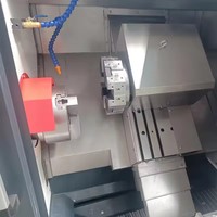 Nouvelle machine à tourner CNC à lit incliné DRC TCK6340, centre de tournage haute précision 3 axes, 4 stations d'outils, économie d'énergie