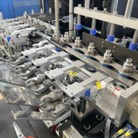 Máquina de Moldeo por Soplado de PET Automática Servo de 4 Cavidades, 4500 Piezas por Hora, Fabricada en China, para Botellas de Agua y Bebidas