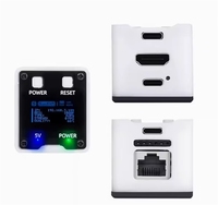 ZYSY Sipeed PiKVM Pro Modul Kontrol Jarak Jauh Raspberry Pi NanoKVM Papan Pengembangan Kompatibel IPMI untuk Manajemen Server