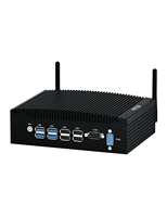 Mini PC industriel sans ventilateur I5-8350U SSD 4xUSB3.0 4xUSB2.0 2xHD 2xGbE 2xCOM Audio ANT Win10/Win11/Linux Garantie de 3 ans