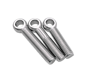 Boulons à œil en acier inoxydable M5 M12, boulons à œil, norme DIN444, avec <span class=keywords><strong>vis</strong></span> à finition brute - Product Image 3