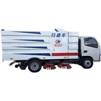 Balayeuse de voirie compacte CLW 5500L, balayeuse de voirie à 6 roues pour rues
