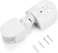 Détecteur de mouvement infrarouge mural Betterlux pour extérieur, capteur PIR, 180 degrés, alimentation 220V, portée de détection <12m, marche/arrêt automatique
