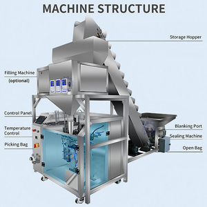 High Quality Brand New Dried Fruits Packaging Machine <b>Stand</b> up Pouch Granule Packaging Machine in China - Product Image 3