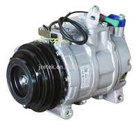 Nouveau compresseur de climatisation automobile universel RETEKOOl 12V/24V R134a pour systèmes de climatisation automobile avec garantie d'un an