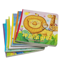 Livre d'écriture en anglais magique éducatif personnalisé pour enfants papier d'art en carton à couverture rigide offset pour une utilisation durable