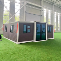 Petite Maison Préfabriquée Mobile Modulaire Pliable en Conteneur, Vente de Logements Préfabriqués Modernes