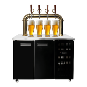 Enfriador de barriles de cerveza comercial de gran capacidad con 4 grifos, tipo torre, para eventos al aire libre, hoteles y bares - Product Image 2