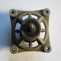 Poulie de volant moteur moulée sur mesure en alliage d'aluminium et de zinc, poulie de courroie, service de fonderie et d'usinage CNC OEM ODM