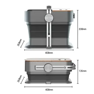 High Quality Collapsible Foot Bath Wholesale Sauna Pedicure Bubble Heating Massage Foot Spa