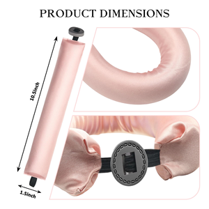 Bigoudis sans chaleur 3 pièces en satin de soie, tiges flexibles pour tous types de cheveux, outils de coiffage pour boucles de nuit - Product Image 2