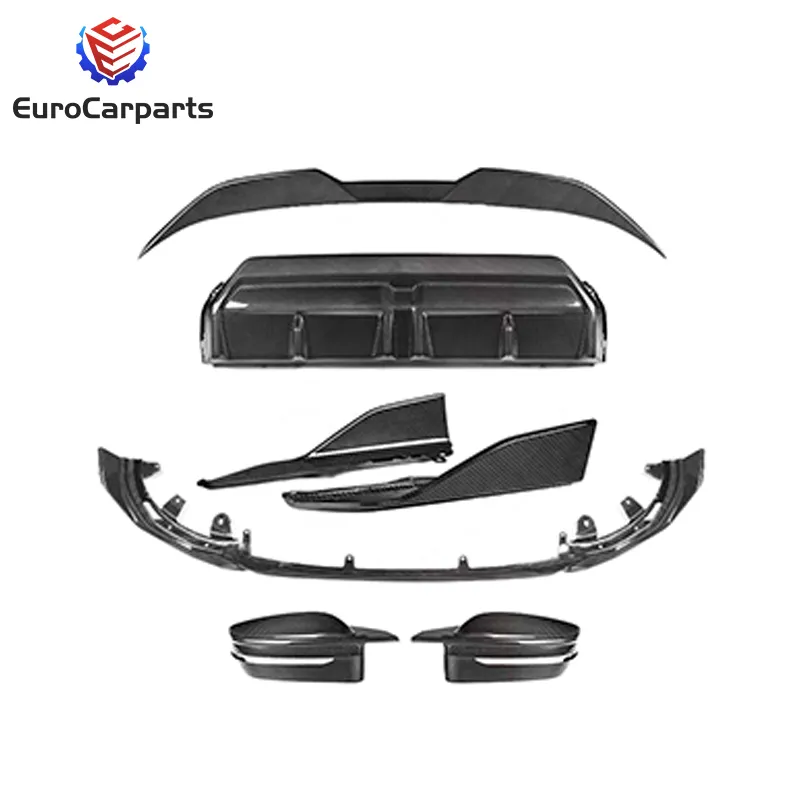 2022 G42 M235i M240i MP-Stil Kohlefaser-Kit Front Splitter Seitens ch weller DIffuser Spoiler Für BMW G42 M240I