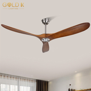 Truyền thống Hot mô hình 60 inch người hâm mộ thiết kế im lặng núi không khí bằng gỗ lưỡi lớn quạt trần ventilador de techo con Lu - Product Image 4