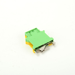 Bloc de bornes de terre Guan Yang USLKG-16N 16 mm, double couleur, pour rail DIN - Product Image 3