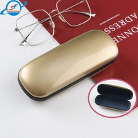 Étui en plastique pour lunettes de luxe étui à lunettes de sublimation portable en cuir étuis à lunettes en pu