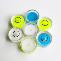 Niveau à bulle rond en acrylique de qualité industrielle pour la mesure de niveau, précision +/-10 mm, portée 0-5 m