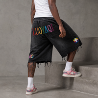 Shorts de sport pour homme de haute qualité avec logo personnalisé, en coton 320g, respirants, vêtements de sport décontractés, shorts de fitness pour homme