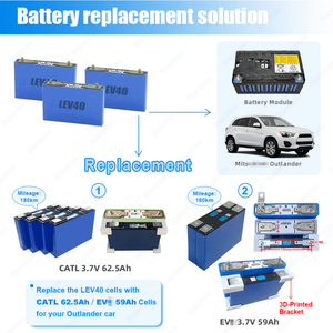 ปุ่มปรับแต่งได้เกรด A catl 3.7V 93Ah 93 LEV50อะไหล่แบตเตอรี่ lithio imiev อัพเกรด88S1P ระยะ30kWh 300km - Product Image 3