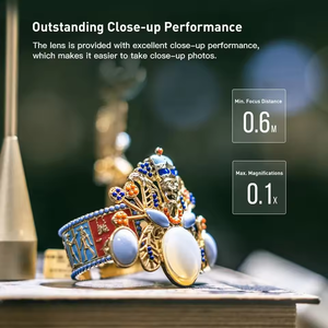 เลนส์ <span class=keywords><strong>Viltrox</strong></span> 56 มม. F1.4 ออโต้โฟกัส APS-C สำหรับถ่ายภาพบุคคล รูรับแสงกว้าง สำหรับกล้อง Sony E Mount, <span class=keywords><strong>Nikon</strong></span> <span class=keywords><strong>Z</strong></span> Mount และกล้อง Fuji - Product Image 4