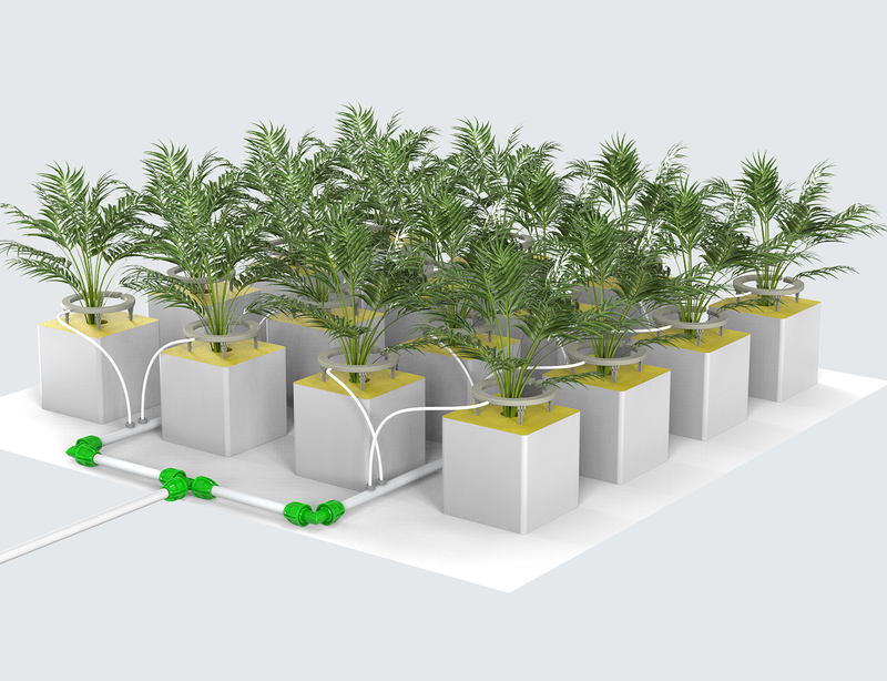 Hydroponics Automatic Irrigation Drip Emitter 5