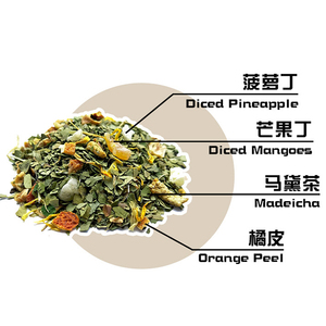 Mango <span class=keywords><strong>Mate</strong></span> Té Verde Sabor Mixto Té de Flores y Frutas Té <span class=keywords><strong>Mate</strong></span> Argentino Sabor a Frutas Sueltas - Product Image 3