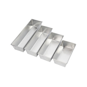 Molde Rectangular Texturizado de 8 Pulgadas para Pan, Pastel y Potica, Ecológico, de Metal, con Grosor de 0.23 mm - Product Image 4