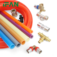 IFAN Tuyau PEX Multicouche Composite de Haute Qualité PERT PEX-A PEX-B Aluminium Plastique pour Plomberie et Chauffage au Sol 16-32 MM