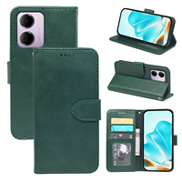 Étui portefeuille magnétique avec fente pour carte d'identité et support pour téléphones Redmi K90 Pro Max, K90 Turbo 5 Max, Note 15, 17 Pro Max, 17 Pro+, 15A