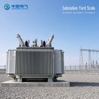 Transformateur de distribution triphasé immergé dans l'huile, tout en cuivre, S13 50-630 kVA 10 kV/400 V, scellé pour extérieur