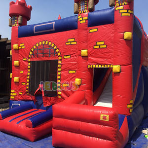 Toboggan aquatique gonflable d'extérieur Combo Château gonflable Maison de saut <span class=keywords><strong>avec</strong></span> canon à eau et <span class=keywords><strong>piscine</strong></span> - Product Image 4