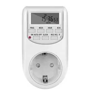 220V europäischer Typ 7 Tage wöchentlich programmier barer Plug-In-Timer