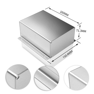 Boîtier <span class=keywords><strong>de</strong></span> <span class=keywords><strong>jonction</strong></span> électrique mural en alliage d'aluminium, profil anodisé personnalisé, indice <span class=keywords><strong>de</strong></span> protection IP54, boîtier d'onduleur <span class=keywords><strong>de</strong></span> puissance OEM/ODM - Product Image 6