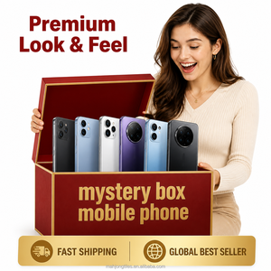 Caja Misteriosa con Teléfono Móvil <span class=keywords><strong>de</strong></span> Marca Aleatoria, Smartphone 5G Desbloqueado, 128GB/256GB <span class=keywords><strong>de</strong></span> Almacenamiento, Desbloqueo por Huella Dactilar, Regalo Festivo - Product Image 2