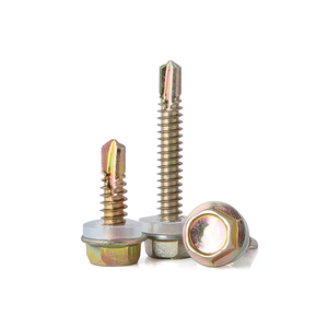 Bền trong sử dụng colour kẽm mạ <span class=keywords><strong>st4.2</strong></span> st4.8 st5.5 với cao su máy giặt tự khoan vít - Product Image 6