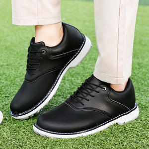 Ventes directes transfrontalières Chaussures <span class=keywords><strong>de</strong></span> <span class=keywords><strong>golf</strong></span> <span class=keywords><strong>de</strong></span> plein air décontractées une pièce pour hommes <span class=keywords><strong>de</strong></span> grande taille légères et antidérapantes pour la saison d'automne - Product Image 2