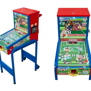 Custom Muntautomaat Amusement Games Pinball Machine Uitgerust Met Twee Wielen