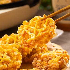 Frituras <span class=keywords><strong>de</strong></span> Maíz Dulce Congeladas <span class=keywords><strong>de</strong></span> Grado Gastronómico, Suministro a Granel IQF, Postre Chino Listo para Restaurante - Product Image 4