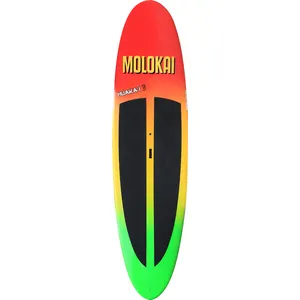 <span class=keywords><strong>Planche</strong></span> de <span class=keywords><strong>surf</strong></span> en <span class=keywords><strong>mousse</strong></span> souple de <span class=keywords><strong>8</strong></span> pieds pour la plage et l'océan Logo personnalisé pour les débutants-Enfants et adultes - Product Image 1