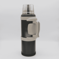 Bouteille d'eau isotherme en acier inoxydable 304 avec logo personnalisé, grande capacité 1,3L-5L, gourde de voyage thermique pour le sport