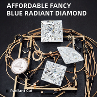 Prix de gros Diamants de laboratoire certifiés IGI, taille radiant, couleur D, pour la fabrication de bijoux