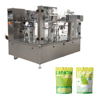 Machine d'emballage automatique PLC motorisée pour le remplissage, l'emballage et la scellage de sacs préformés pour le tabac et les produits chimiques – Usine chinoise