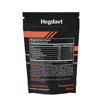Creatina HCl, Gomitas de Creatina 5000mg, Halal, Orgánicas, para Hombres y Mujeres, Apoyo Muscular, 60, 90, 120 Unidades, OEM