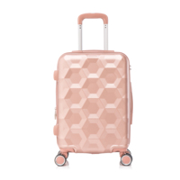 Maleta rígida con diseño de ondas elegante, en varios tamaños: Mini para niños de 12/14 pulgadas, de cabina de 20 pulgadas, de mano y de 24/28 pulgadas para equipaje de mano, ideal para tiendas de regalos.