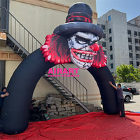 Halloween Party Events Décoration Gonflable Démon Monstre, Gonflable Diable Satan Ballon