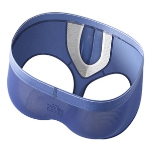 <span class=keywords><strong>Slip</strong></span> boxer da uomo <span class=keywords><strong>trasparenti</strong></span>, sexy, in maglia traspirante, ecologici, in seta ghiaccio, con foro separato per il pene, per sport e palestra, estivi, freschi al tatto, per adulti - Product Image 4